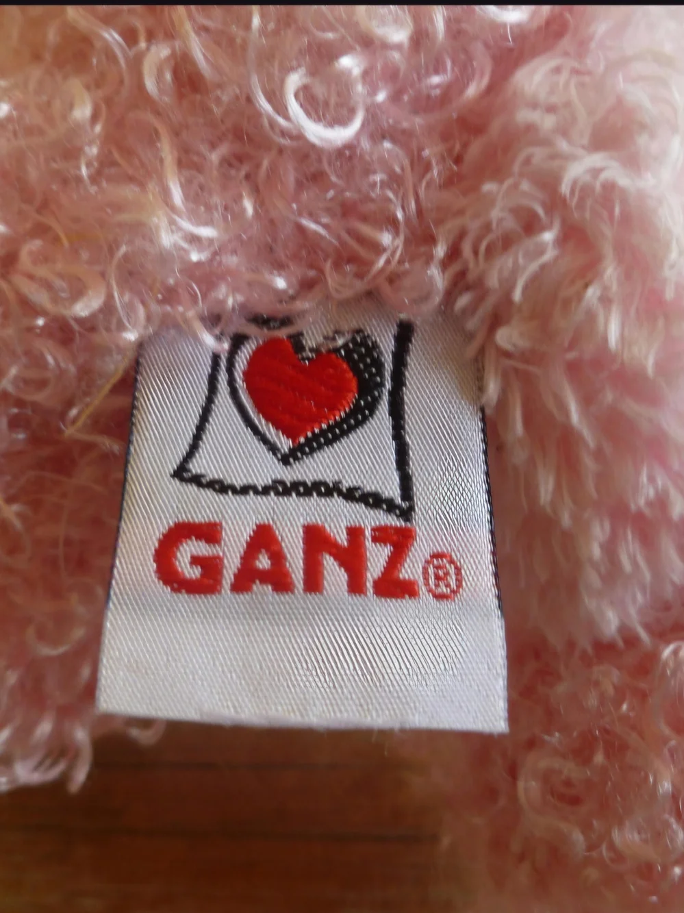Plush Pink Curly Poodle Dog Toy for Pets